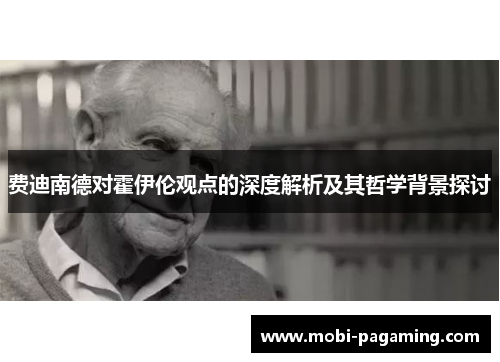 费迪南德对霍伊伦观点的深度解析及其哲学背景探讨